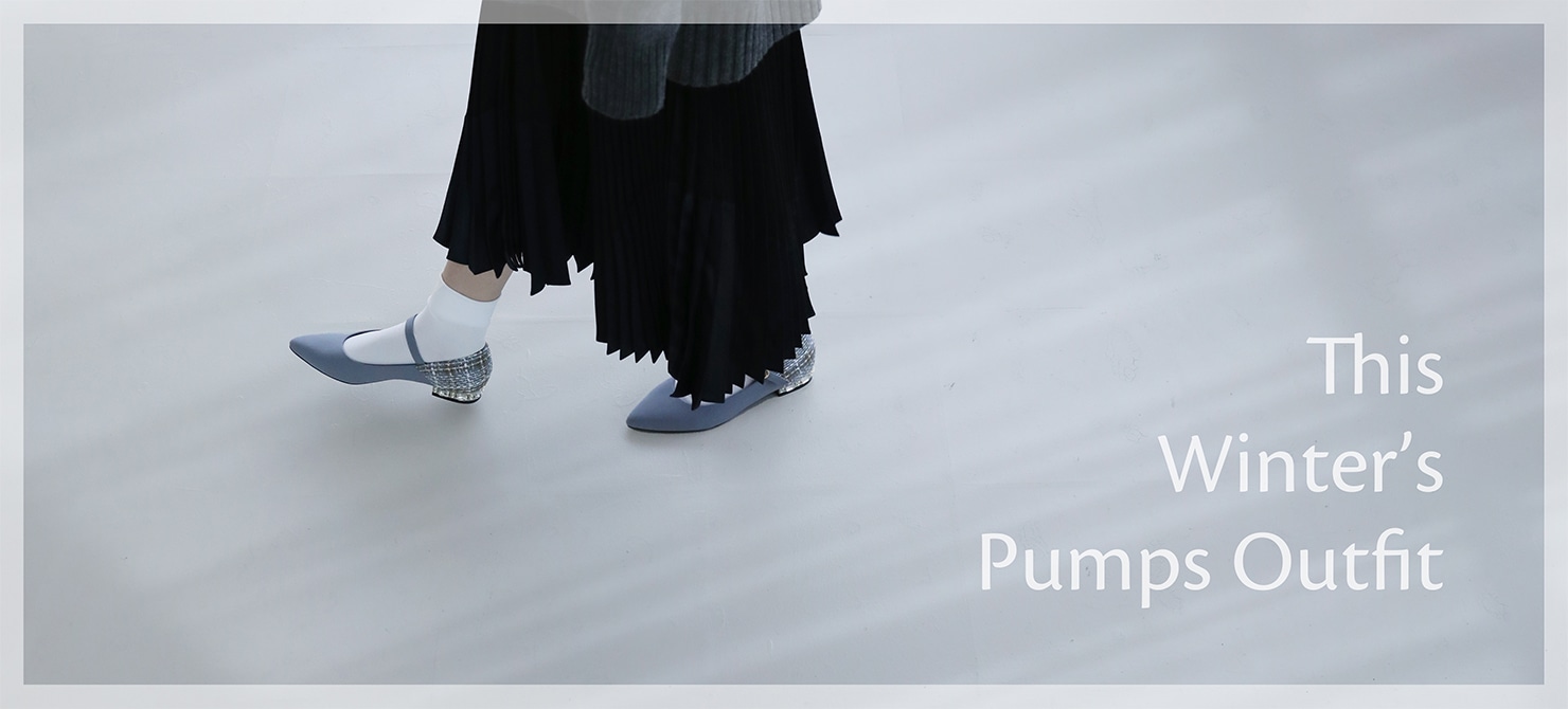 This Winter pumps outfit